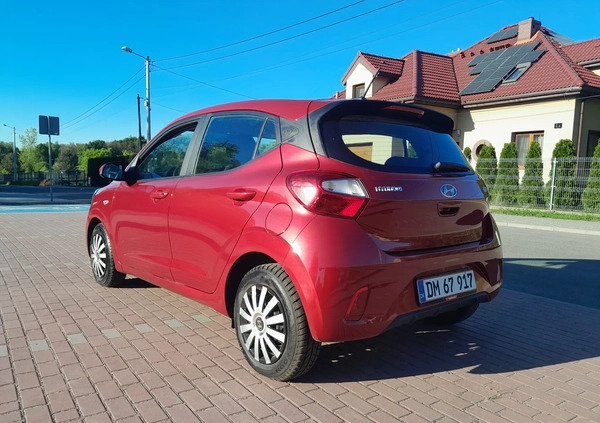 Hyundai i10 cena 45900 przebieg: 27000, rok produkcji 2021 z Jarosław małe 407